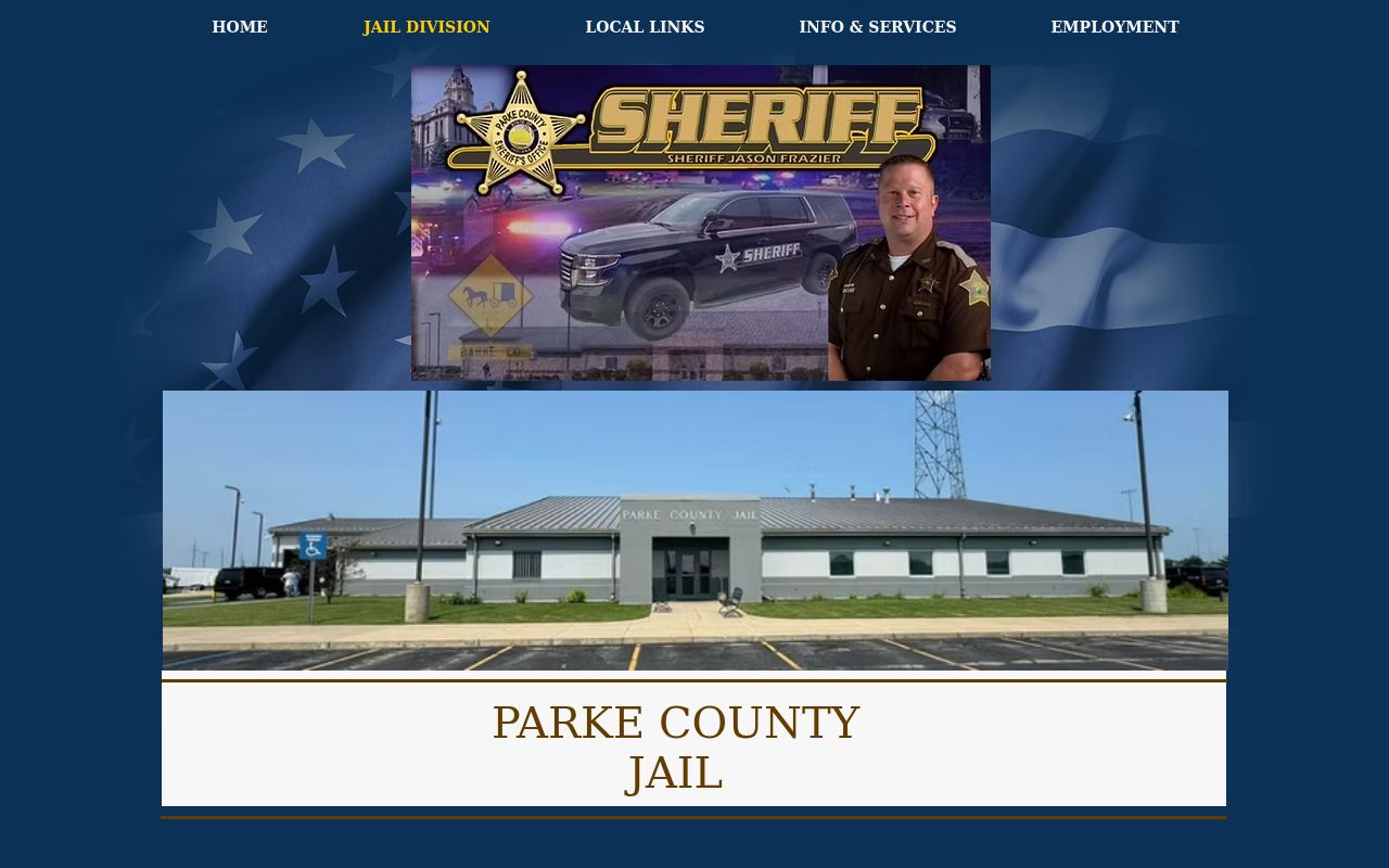 Parke County Sheriff jail bond payment instructions